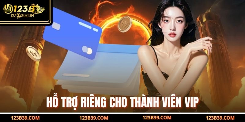 Hỗ trợ riêng cho thành viên VIP