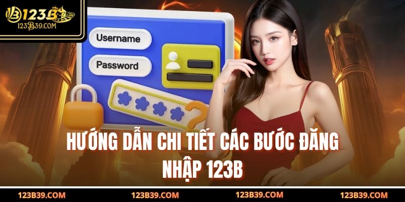 Hướng dẫn chi tiết các bước Đăng Nhập 123B